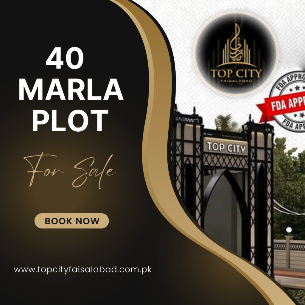 40 marla Plot for sale